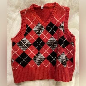 Red Cropped Vest
